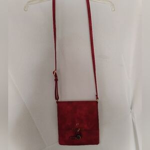 Burgundy Red Crossbody Bag
